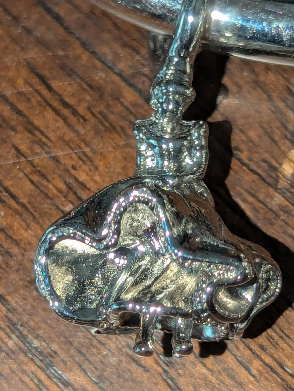 Vintage Disney Store Princess Multi-Charm Ring Keychain Bag Clip Y2K